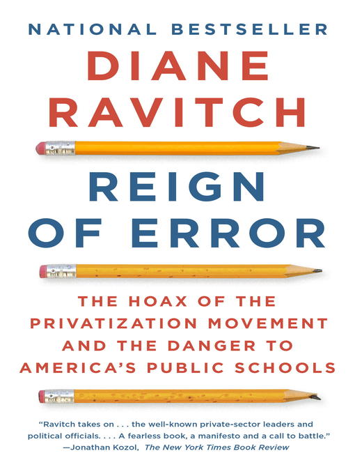 Title details for Reign of Error by Diane Ravitch - Wait list